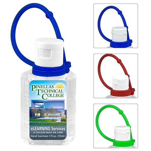 Main Product Image for 2.0 oz Compact Hand Sanitizer Antibacterial Gel in Flip-Top