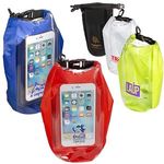 Buy Promotional 2l Water-Resistant Dry Bag With Mobile Pocket