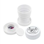 3 1/2 oz. Collapsible Cup with Pill Box