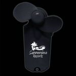 3 3/4" Mini Handheld Fans - Black