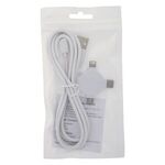 3 FT. 3-IN-1 CHARGING CABLE & ADAPTER -  