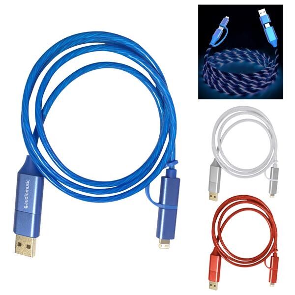 Main Product Image for 3 Ft. Glow With The Flow Charging Cable