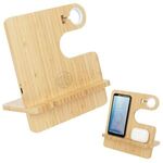 3-In-1 Bamboo Wireless Charger - Bamboobase