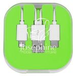 3-In-1 Charge Cable With Phone Stand -  