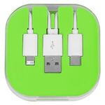 3-In-1 Charge Cable With Phone Stand -  