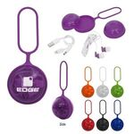 Buy Advertising 3-In-1 Charging Cable And Earbuds Ball