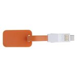 3-In-1 Magnetic Charging Cable - Orange