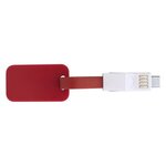 3-In-1 Magnetic Charging Cable - Red