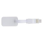 3-In-1 Magnetic Charging Cable - White
