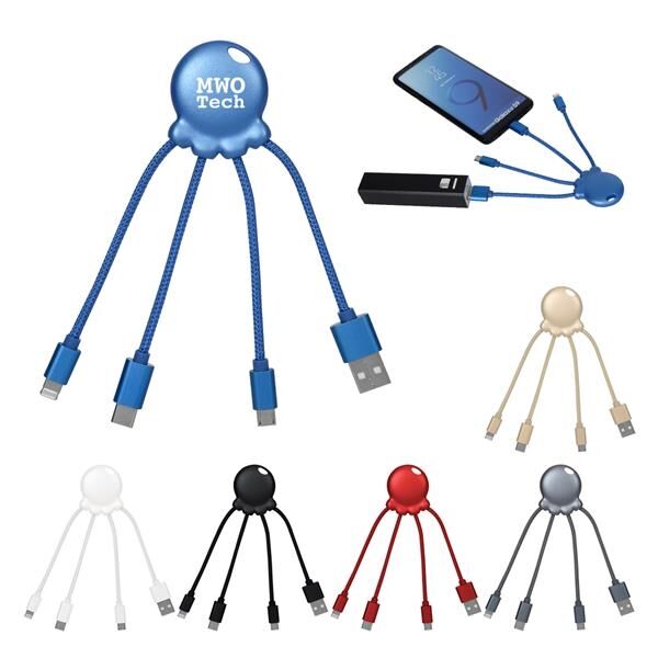 Main Product Image for 3-In-1 Xoopar Octo-Charge Cables