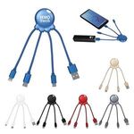 3-In-1 Xoopar Octo-Charge Cables -  