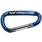 3" Large Carabiner - Metallic Blue