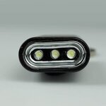 3 LED Ultra Thin Aluminum Keychain Keylight -  