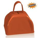 3" Metal Cowbell - Assorted Colors - Orange