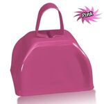 3" Metal Cowbell - Assorted Colors - Pink