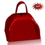 3" Metal Cowbell - Assorted Colors - Red