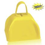 3" Metal Cowbell - Assorted Colors - Yellow
