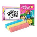 3 Pack Jumbo Chalk - Pink