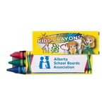 3 Pack Jumbo Crayons - Yellow