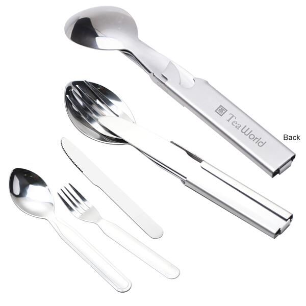Main Product Image for Giveaway 3 Pc. Metal Cutlery Set