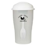 3-Piece Salad Shaker Set - Frost White With White