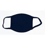 3-PLY Mesh Polyester Mask -  Navy Blue