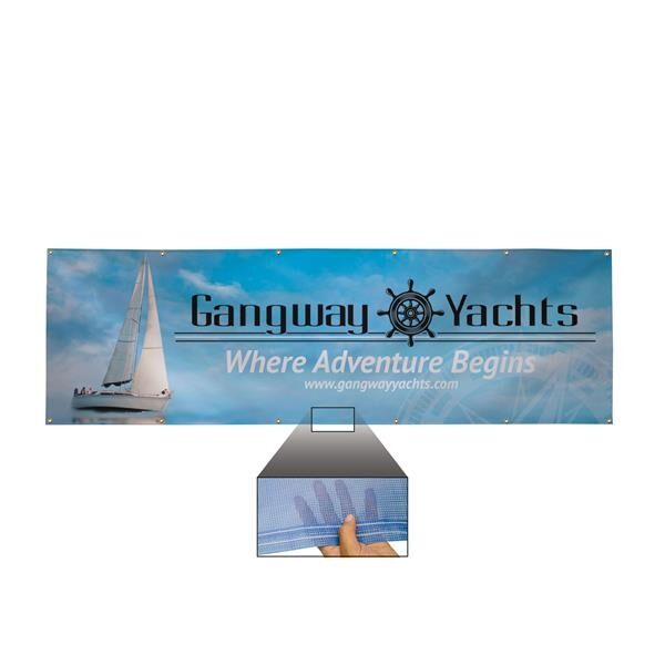 Main Product Image for 3' x 10' 9 Oz Mesh Vinyl Banner Single-Sided