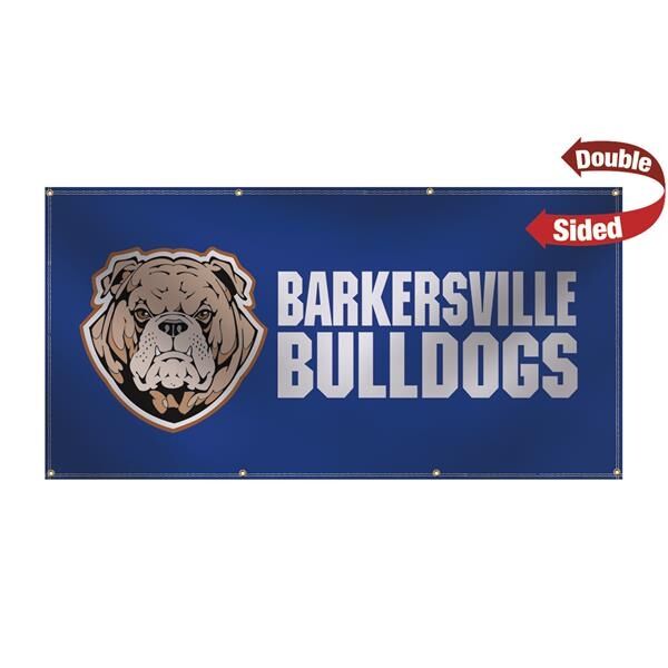 Main Product Image for Smooth Vinyl Banner Double-Sided 3' x 6' 13 oz