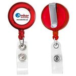 LORAIN VL 30" Cord Round Retractable Badge Reel and Badge Holder