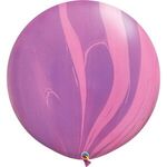 30" SuperAgate Rainbow Giant Latex Balloon