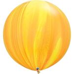 30" SuperAgate Rainbow Giant Latex Balloon