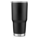 30 oz Big Joe Stainless Steel Vacuum Insulated Tumbler - Black-silver