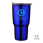 30 oz Economy Tapered Stainless Steel Tumbler - Blue