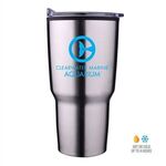 30 oz Economy Tapered Stainless Steel Tumbler - Silver