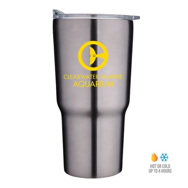 Main Product Image for 30 oz Economy Tapered Stainless Steel Tumbler