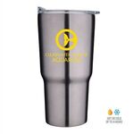 30 oz Economy Tapered Stainless Steel Tumbler - Titanium