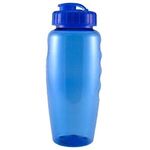 30 oz. "Gripper" Poly-Clean Sports Bottle with Super-Sipper -  