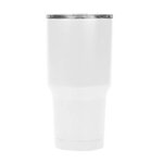 30 Oz. Jackson Stainless Steel Tumbler - White