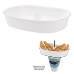 30 Oz. Oval Grub Tub® - White