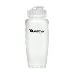 30 Oz. Poly-Clear™ Gripper Bottle - Translucent Clear