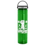 32 oz. Adventure Water Bottle with EZ Grip lid - Transparent Green