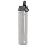 32 oz. Adventure Water Bottle with Ring Straw lid - Clear