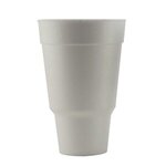 32 oz. Foam Traveler Cup - White