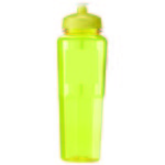 32 oz. Polysure Retro Bottle - Translucent Yellow