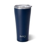 32 Oz. Swig Life(TM) Stainless Steel Shimmer Aquamarine Tumbler - Navy Blue