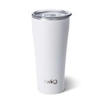 32 Oz. Swig Life(TM) Stainless Steel Shimmer Aquamarine Tumbler - White