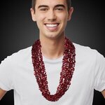 Buy 33" Metallic Red Chili Pepper Beaded Necklace