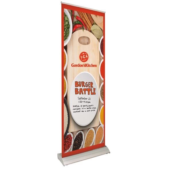 Main Product Image for 33.5" Deluxe Pro Retractor 1-Banner Kit (Dry-Erase Media)