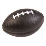 3.5" Football Stress Reliever (Small) - Black