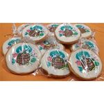 3.5" Round Logo Sugar Cookies -  